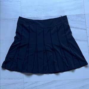 Athleta black skort - with zippered pocket